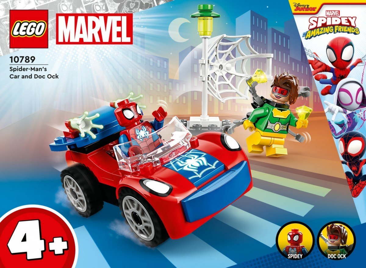 Bricks Super Heroes 10789 L'auto di Spider-Man e Doc Ock